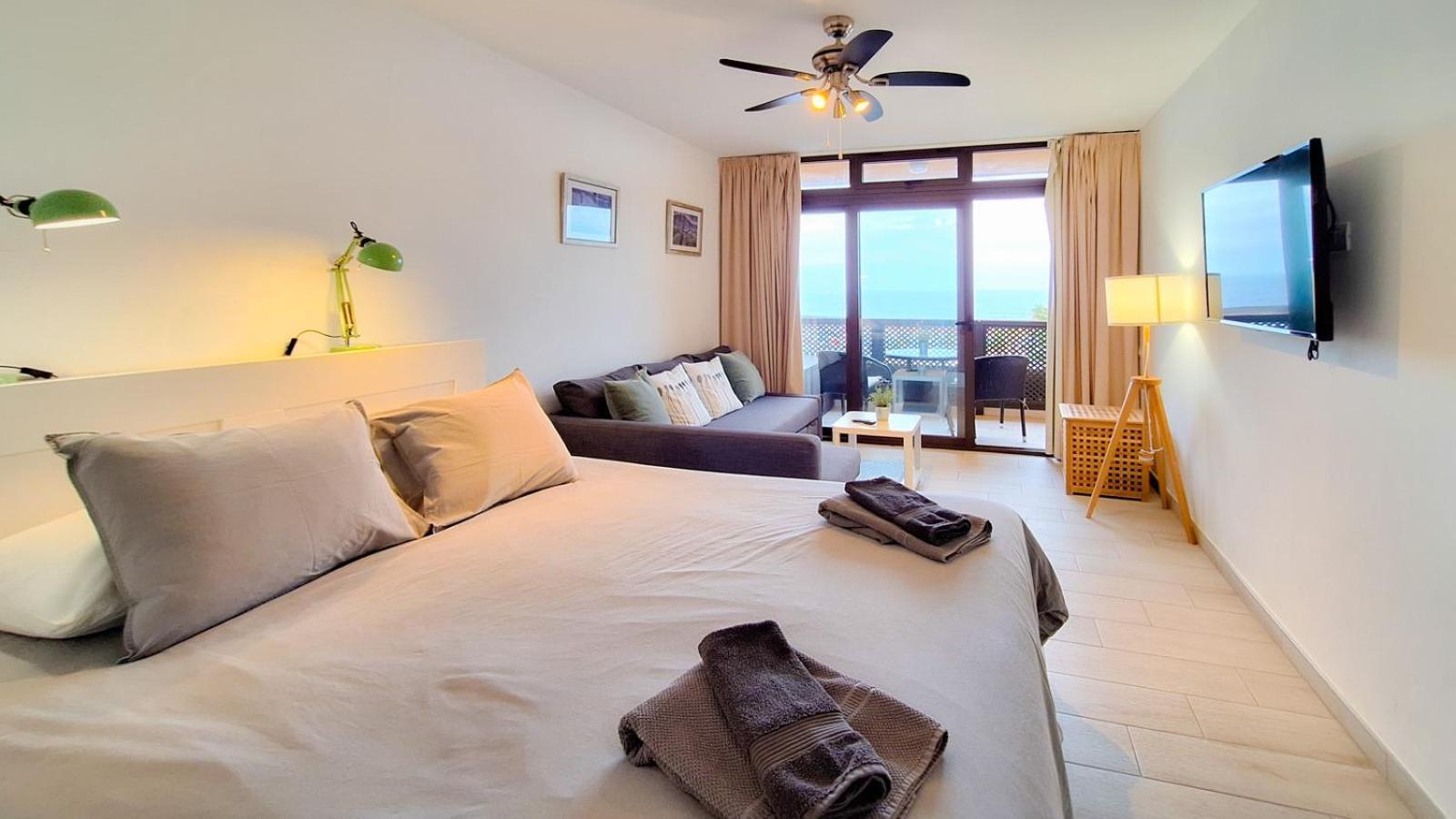 פוארטו דה לה קרוז Studio With Balcony And Sea View מראה חיצוני תמונה