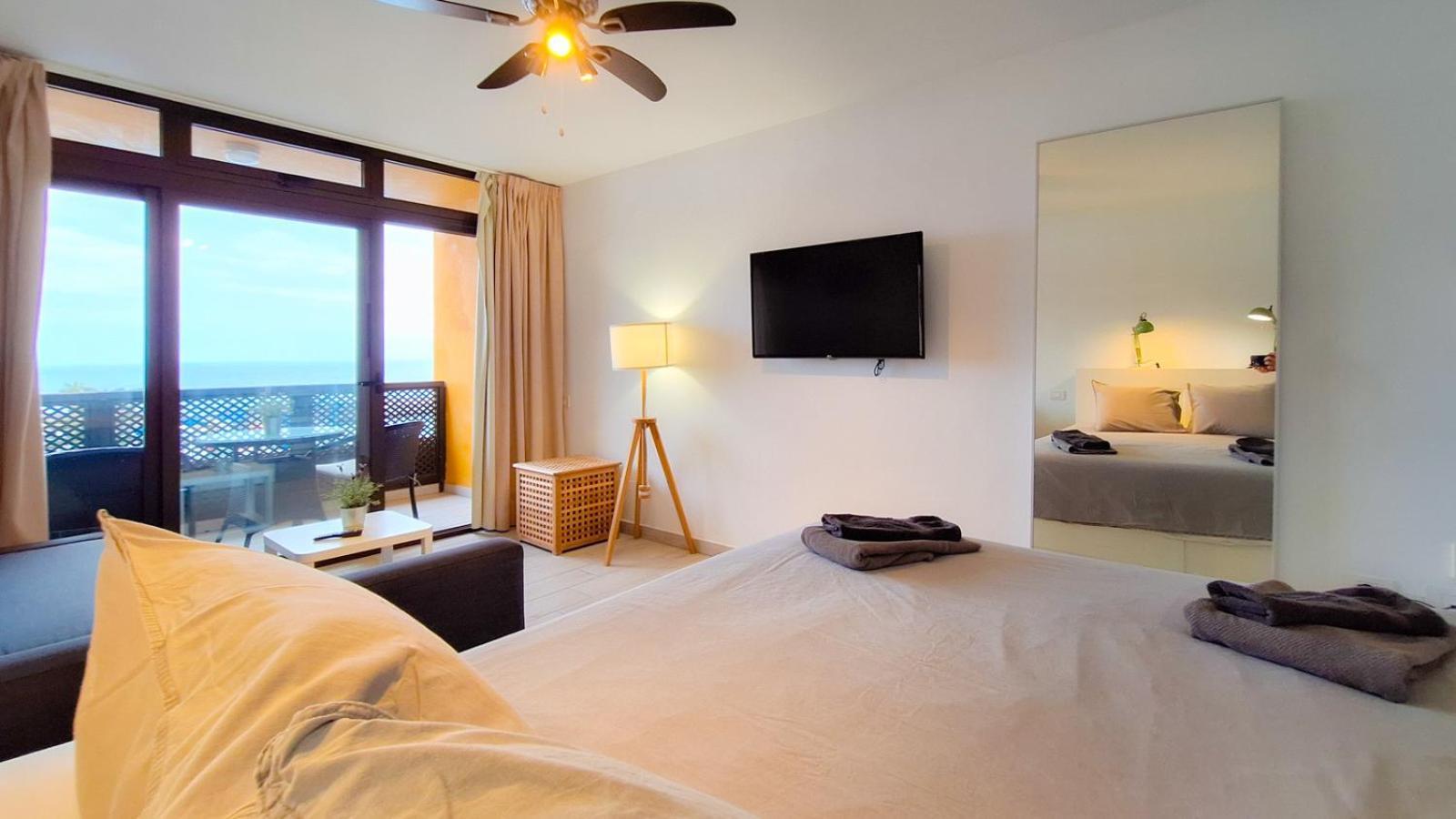 פוארטו דה לה קרוז Studio With Balcony And Sea View מראה חיצוני תמונה